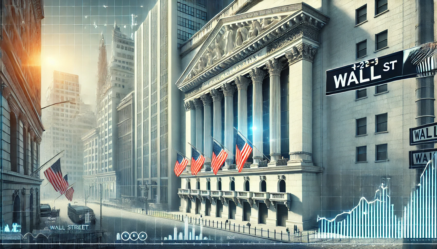 وول ستريت تبدأ العام بمكاسب مدعومة ببيانات إيجابية