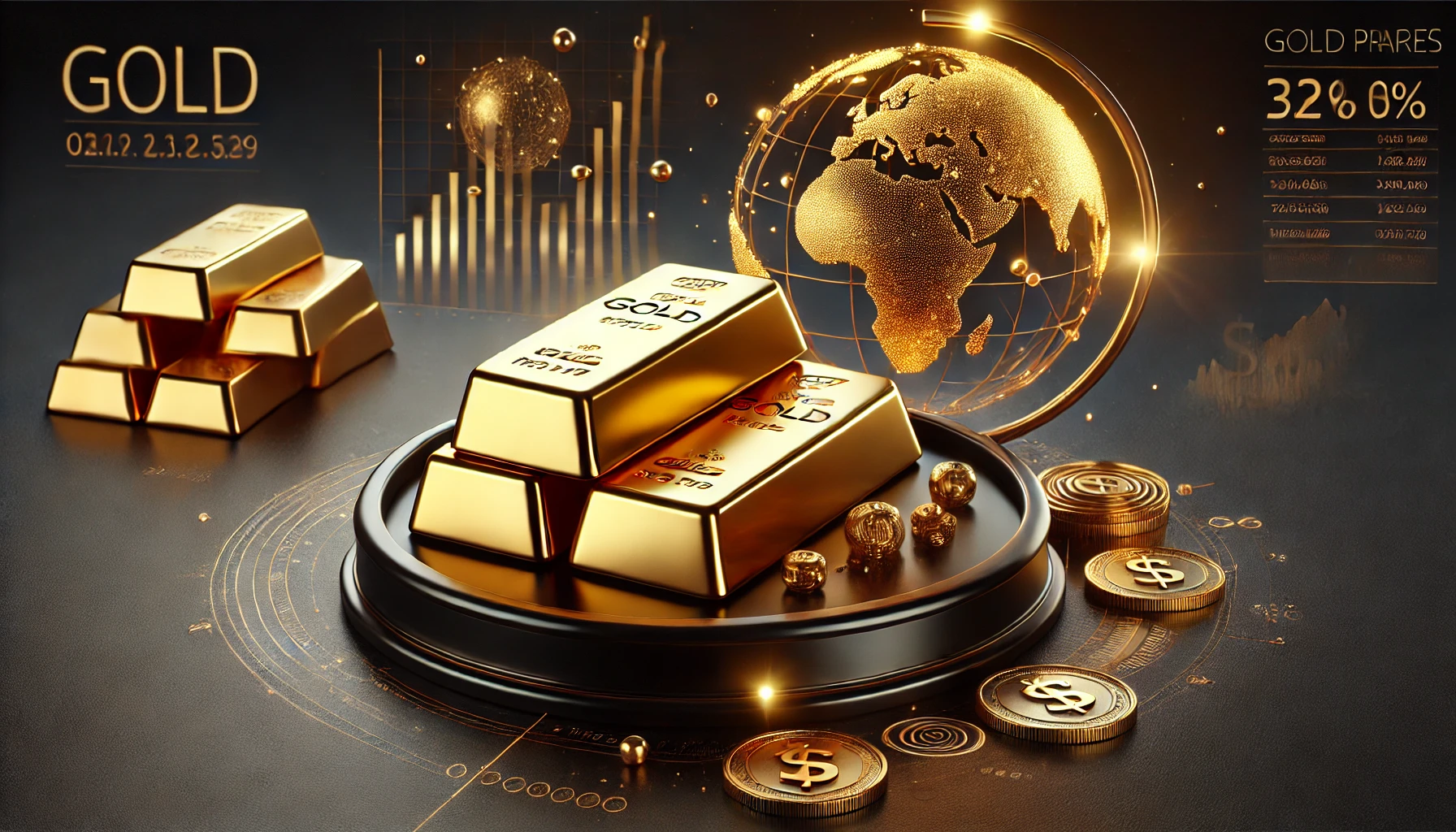 الذهب يتراجع مع تراجع الدولار وسط بيانات اقتصادية