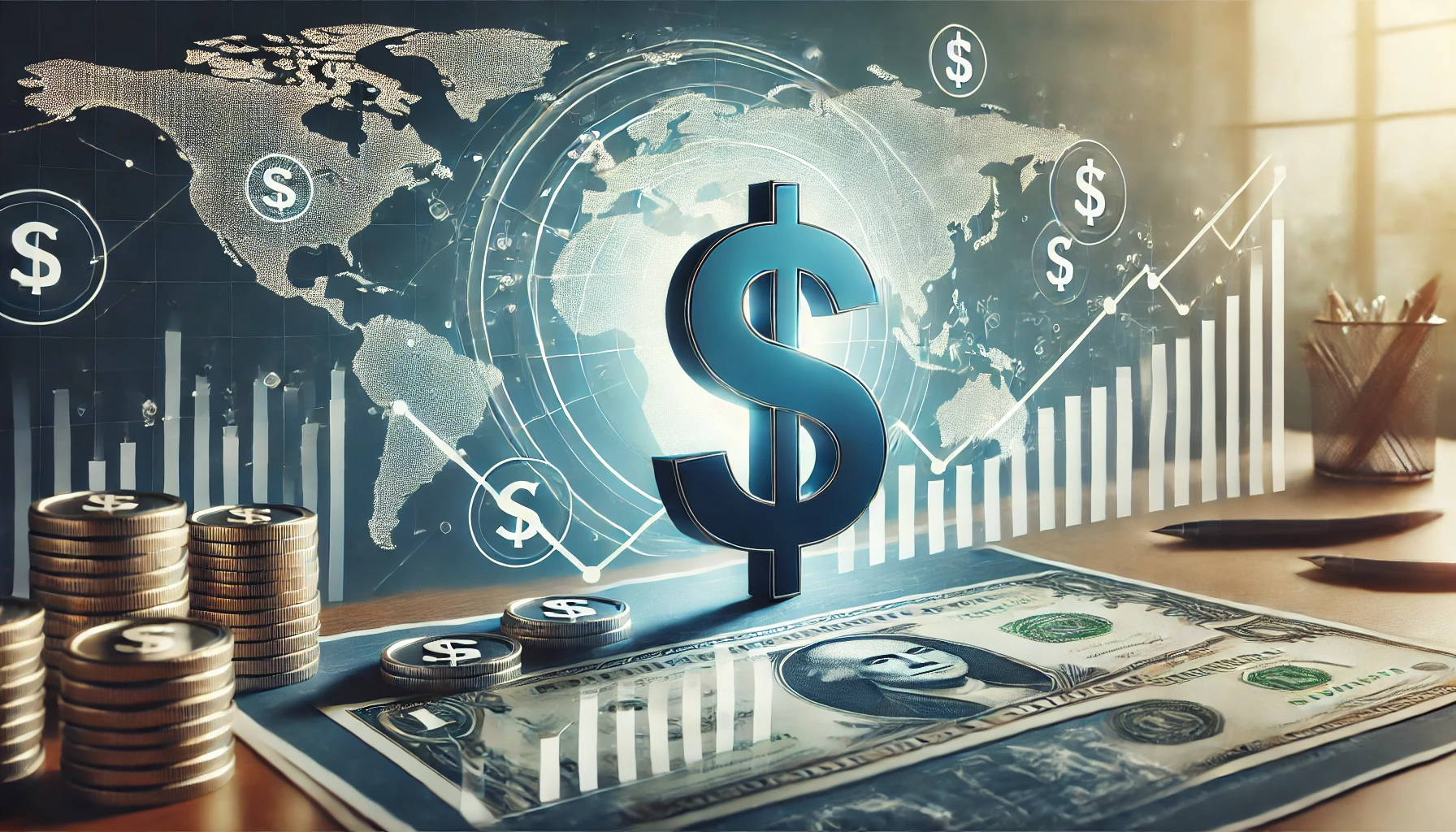 صورة توضح مكاسب الدولار الأمريكي المستمرة في سوق العملات العالمية
